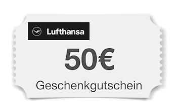 Lufthansa Geschenkgutscheine
