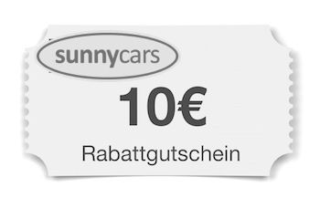 Sunny Cars Rabatt-Gutschein