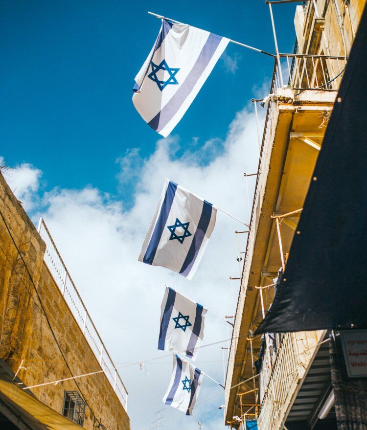 Israelische Flaggen